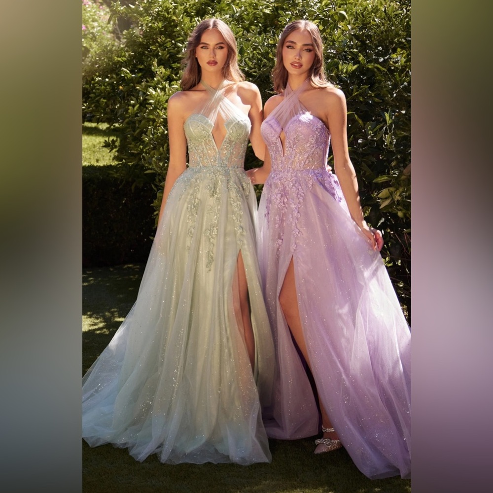 Andrea & Leo A1236 Couture Gown - Dusty Lavender